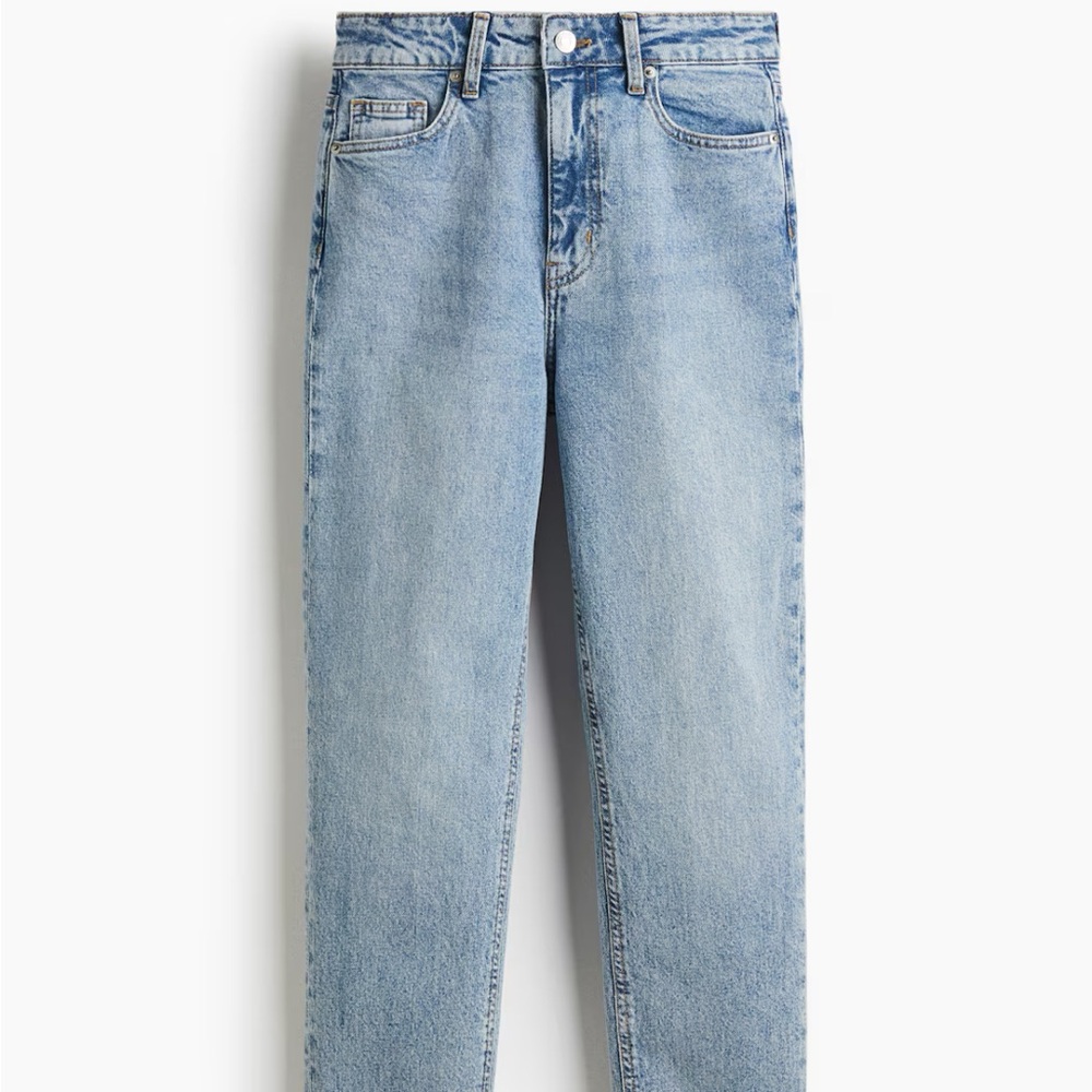 H&M Light Blue Straight-Leg Women's Jeans
